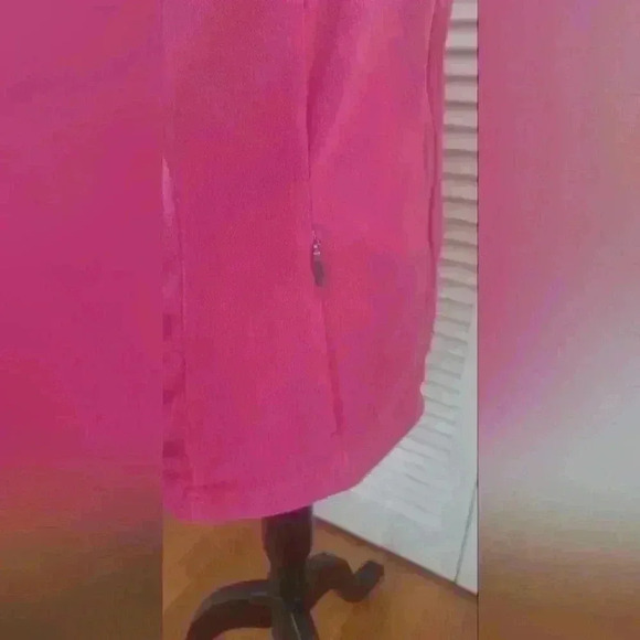 McKinley Woman's Small Hot Pink Polar fleece Super Soft Zip-Up Sweater - Picture 7 of 10